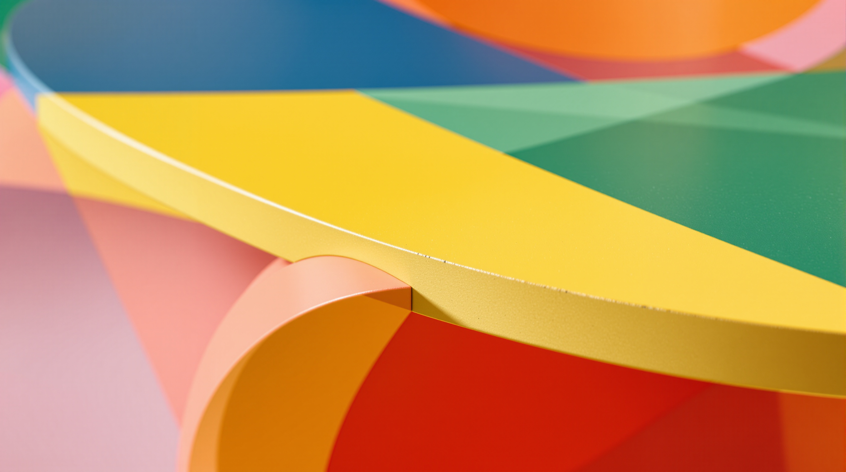 Salon style Memphis avec formes géométriques et couleurs vives